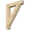 Ekena Millwork Traditional Craftsman Rough Sawn Bracket, Douglas Fir, 6"W x 38"D x 46"H BKT06X38X46TRA04RDF - alternate 1